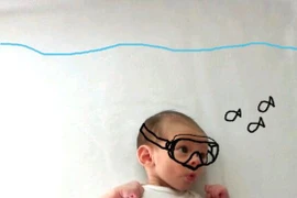 Ảnh: Lý thú cuộc phiêu lưu mẹ vẽ cho con