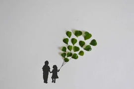 Siêu phẩm nghệ thuật tuyệt đẹp từ lá cây