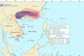 Siêu bão cấp 17 hướng về biên giới Việt - Trung