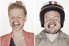 Chết cười với những khuôn mặt méo mó vì gió