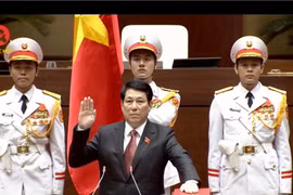Chủ tịch nước Lương Cường tuyên thệ nhậm chức