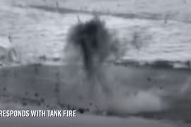 Video: Xe tăng Israel nã đạn diệt 2 khủng bố xâm nhập dải Gaza