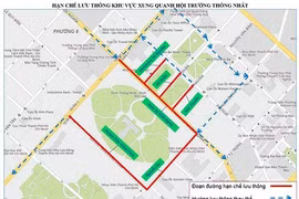 Phân luồng giao thông phục vụ Quốc tang nguyên Thủ tướng Phan Văn Khải