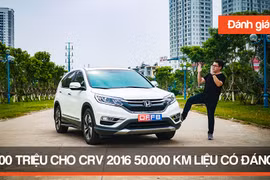Clip đánh giá Honda CRV 2016 đã đi 50.000 km: Có đáng xuống tiền rước về?