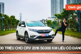 Clip đánh giá Honda CRV 2016 đã đi 50.000 km: Có đáng xuống tiền rước về?