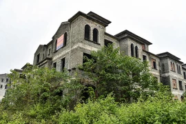 Hà Nội: Hàng chục biệt thự bỏ hoang làm nơi trồng rau, nuôi cá