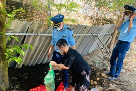 Nghệ An: Tiêu hủy 400kg sản phẩm động vật không rõ nguồn gốc xuất xứ 