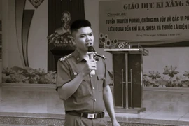 Thượng úy Nguyễn Đăng Khải hy sinh khi bắt nhóm tội phạm ma túy