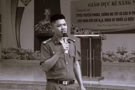 Thượng úy Nguyễn Đăng Khải hy sinh khi bắt nhóm tội phạm ma túy