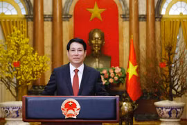 Thông điệp chúc Tết Ất Tỵ 2025 của Chủ tịch nước Lương Cường
