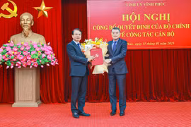 Ông Đặng Xuân Phong giữ chức Bí thư Tỉnh ủy Vĩnh Phúc