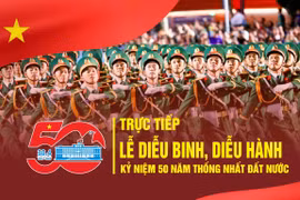 Diễu binh, diễu hành kỷ niệm 50 năm ngày thống nhất đất nước 