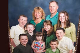 Học mẹo kiên nhẫn của bà mẹ 8 con