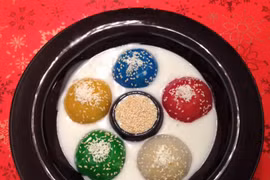 Cách làm bánh bột báng ngũ sắc vừa ngon vừa đẹp