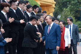 Chủ tịch nước biểu dương học sinh đoạt giải Olympic và Khoa học kỹ thuật quốc tế năm 2022