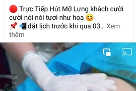 TMV Hoa Sen quảng cáo lố: Thực hiện quy trình hút mỡ như “lò mổ“?