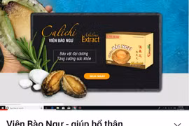 Viên Bào Ngư Calichi quảng cáo “lố”... coi thường người tiêu dùng