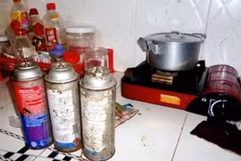 Nổ bình ga mini khi nấu ăn, thanh niên 26 tuổi bị đa chấn thương