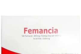 Thuốc sắt Femancia bị thu hồi toàn quốc do kém chất lượng
