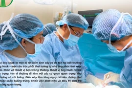 Khối phồng bẹn ở bé gái, xử lý sớm để tránh vô sinh