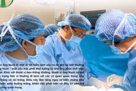 Khối phồng bẹn ở bé gái, xử lý sớm để tránh vô sinh