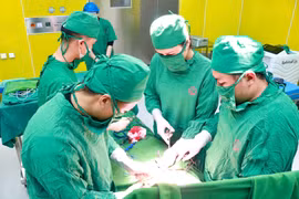 Cứu sống sản phụ thai ngoài tử cung góc sừng, khối lạc nội mạc tử cung