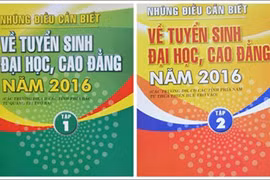 Chính thức phát hành cẩm nang tuyển sinh ĐH, CĐ năm 2016