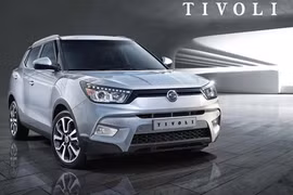 SUV SsangYong Tivoli lộ diện tuyệt đẹp