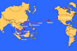 Cáp quang biển AAG có thể mất 1 tháng để sửa