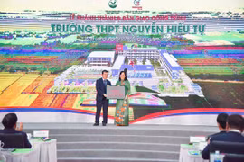 Trungnam Group khánh thành và bàn giao ngôi trường 162 tỷ đồng tại Vĩnh Long