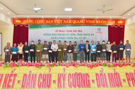 Trungnam Group sẻ chia với nhân dân Kỳ Sơn vượt qua lũ dữ – thiết lập cuộc sống mới