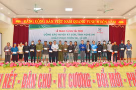 Trungnam Group sẻ chia với nhân dân Kỳ Sơn vượt qua lũ dữ – thiết lập cuộc sống mới