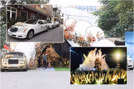 Xôn xao đám cưới tiền tỷ của đại gia Quảng Ninh: Riêng rạp cưới hơn 2,5 tỷ