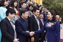 Quyền Chủ tịch nước Võ Thị Ánh Xuân gặp mặt tri ân các thầy thuốc