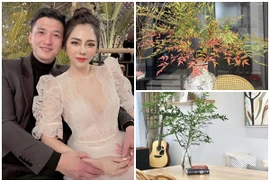 Cận cảnh ngôi nhà 9 tầng giữa Hà Nội của bạn gái Huỳnh Anh