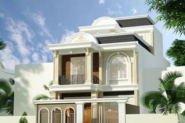 Mê mẩn 10 mẫu biệt thự kiểu Pháp 1,5 tỷ đồng 