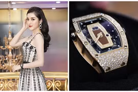 Đồng hồ Richard Mille Huyền My diện đi sự kiện đắt thế nào?