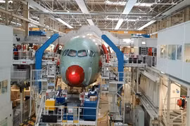Mục sở thị dây chuyền sản xuất máy bay Airbus