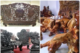 3 bộ bàn ghế siêu khủng đại gia xem như “báu vật“