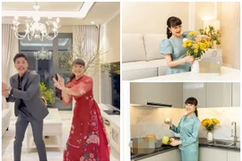 Bên trong căn hộ ngập tràn không khí Tết của nghệ sĩ Vân Dung 