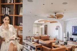 Ngắm nghĩa căn hộ 300m2 như resort của ca nương Kiều Anh 