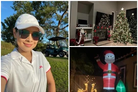 Cận cảnh biệt thự 2.000 m2 của Thanh Thảo tại Mỹ 