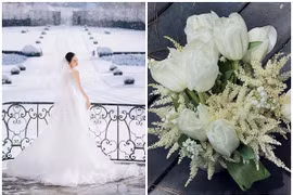 Hoa cưới Midu dùng trong lễ cưới riêng tư đắt cỡ nào?