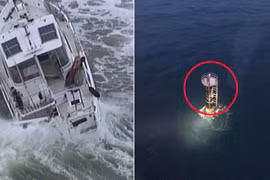 Bị ngã khỏi du thuyền, người đàn ông được tìm thấy trên ngọn hải đăng 