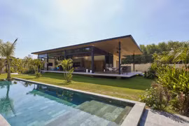 Vào bên trong biệt thự nghỉ dưỡng đẹp nức lòng ở Hồ Tràm 