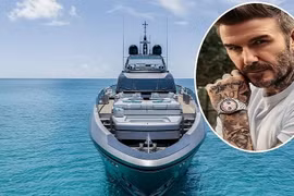 Cận cảnh siêu du thuyền được ví như “dinh thự nổi” của David Beckham