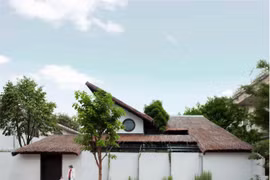 Biệt thự mái lá “vạn người mê” ở Biên Hòa trên báo Mỹ 