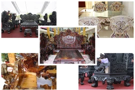 Bộ bàn ghế 27 tỷ của đại gia Thanh Hoá: Thú chơi siêu sang của nhà giàu Việt