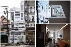 Sử dụng hệ lam bê tông, nhà hướng Tây “mát rười rượi“