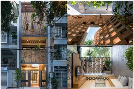 Nhà phố sở hữu “hai lớp vỏ” chắn nắng độc đáo tại Vũng Tàu 